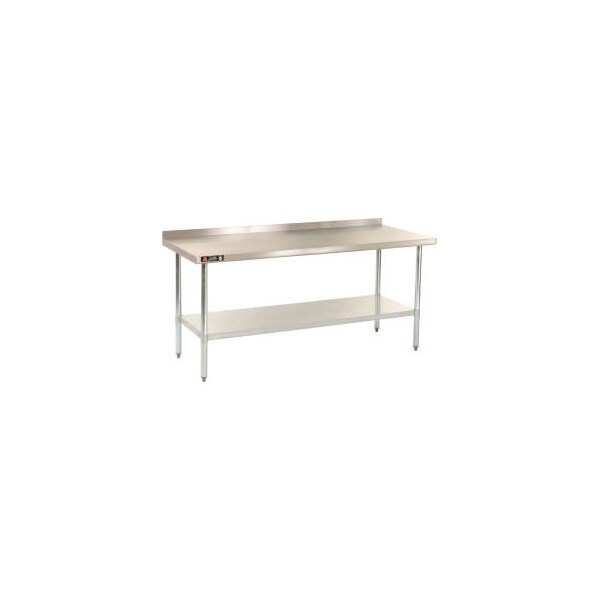 Aero Manufacturing Company 430 Series 18 Ga Stainless Steel Workbench W/ Undershelf, 48"W x 24"D IAS-2448 - main
